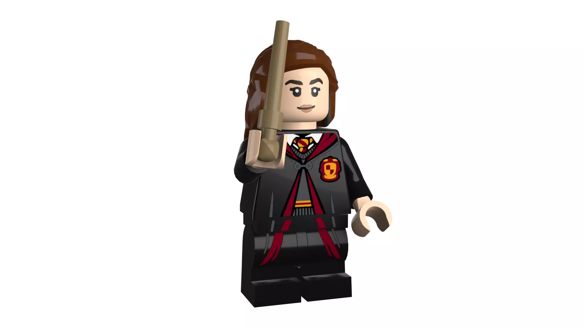 3D print minifigure - 71022-2 Hermione Granger 3D print model_18