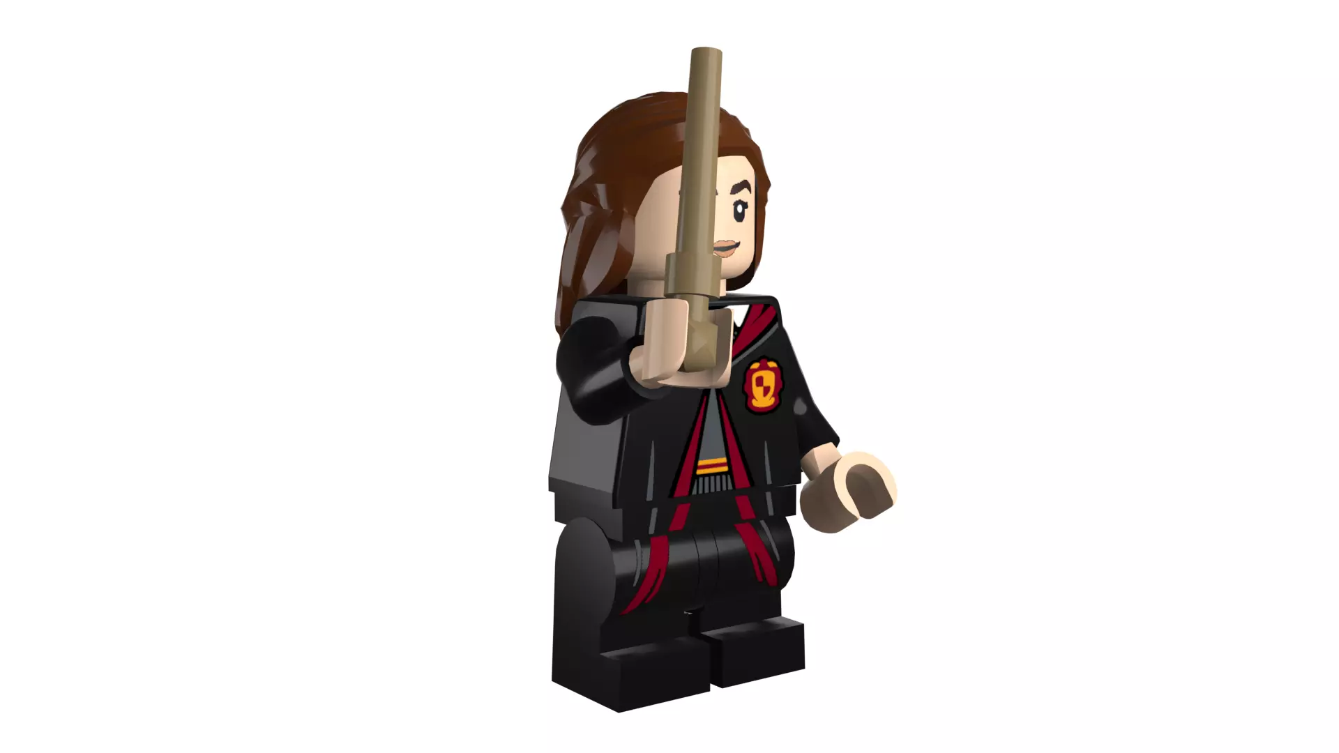 3D print minifigure - 71022-2 Hermione Granger 3D print model_9