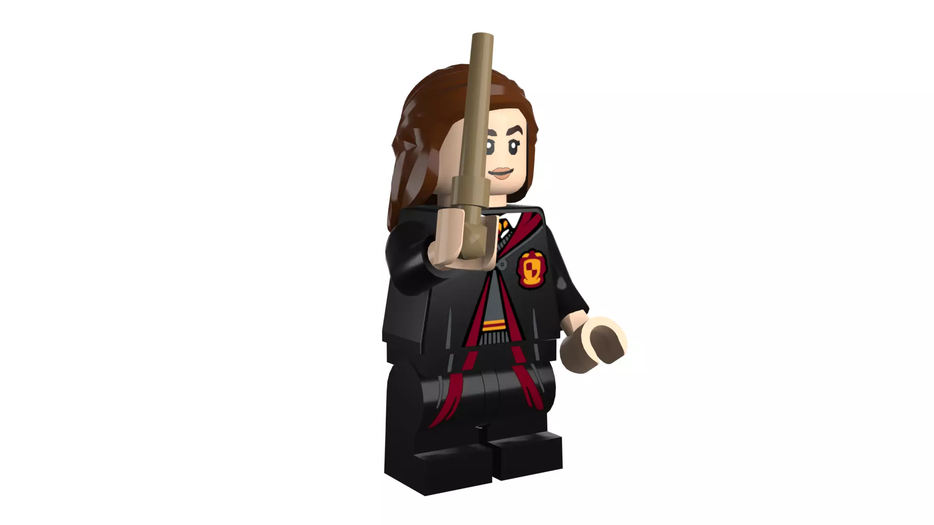 3D print minifigure - 71022-2 Hermione Granger 3D print model_8