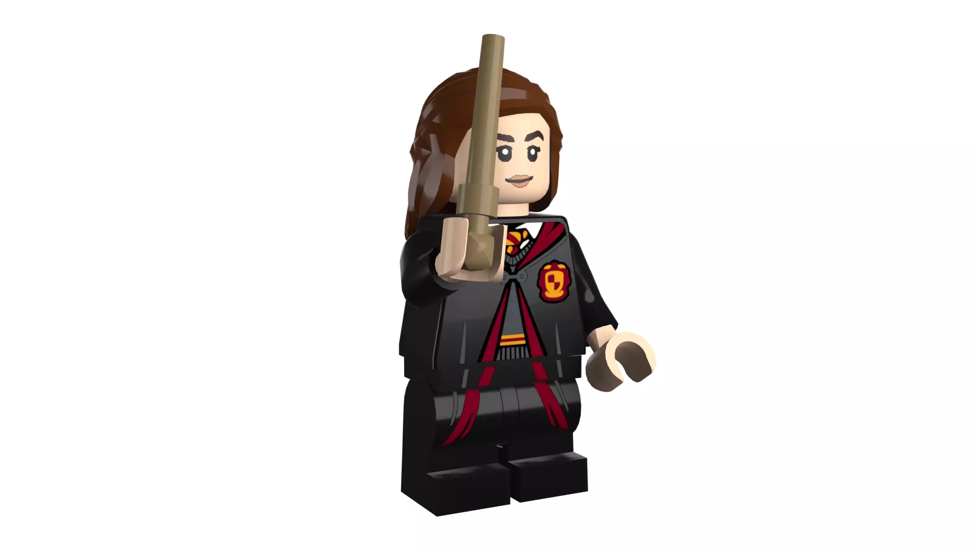 3D print minifigure - 71022-2 Hermione Granger 3D print model_10