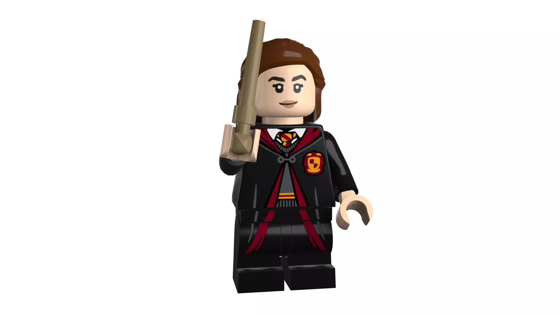 3D print minifigure - 71022-2 Hermione Granger 3D print model_5