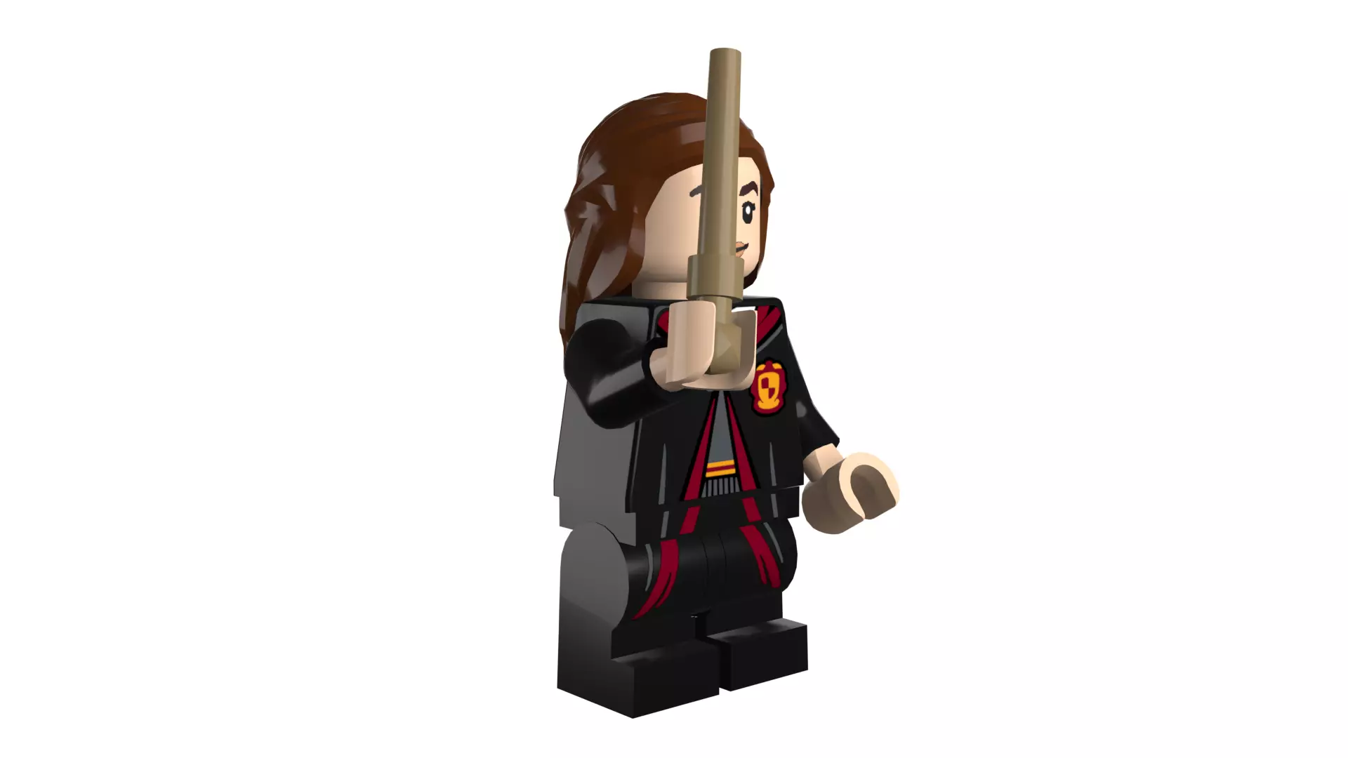3D print minifigure - 71022-2 Hermione Granger 3D print model_11