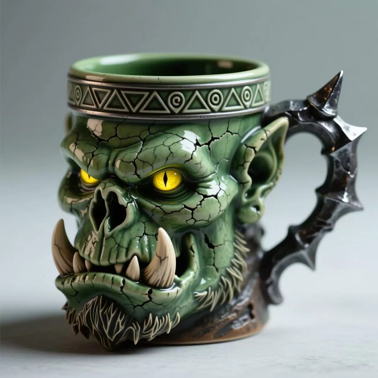 Orc mug Bolra face 3D model 3D model_0