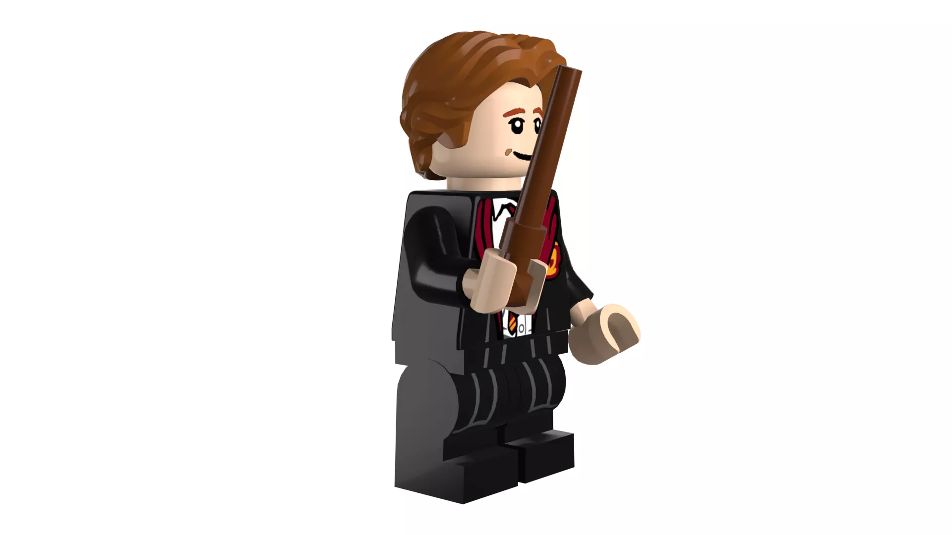 3D print minifigure - 71022-3 Ron Weasley 3D print model_18