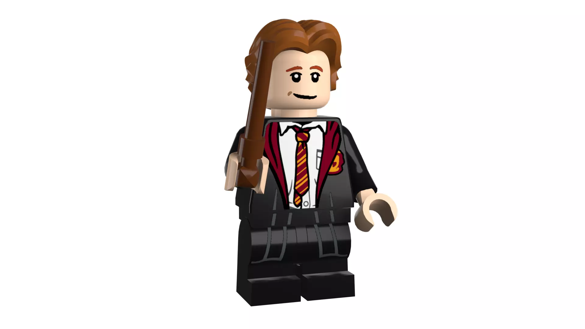 3D print minifigure - 71022-3 Ron Weasley 3D print model_11