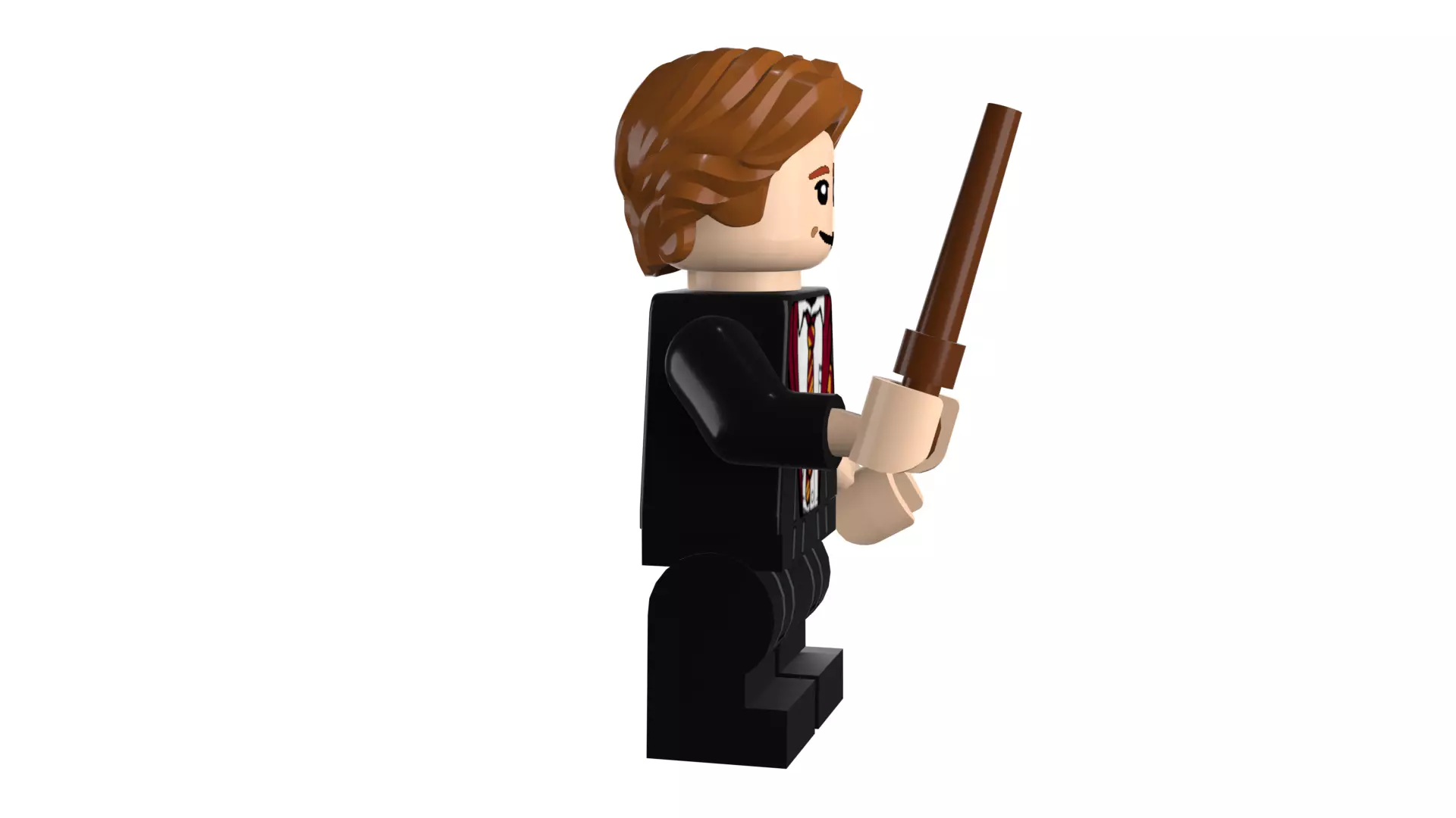 3D print minifigure - 71022-3 Ron Weasley 3D print model_24