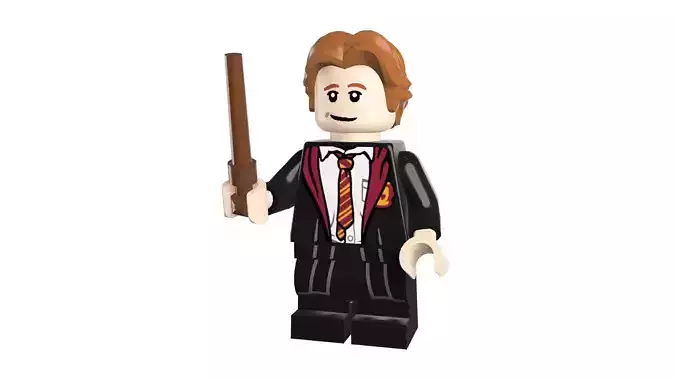 3D print minifigure - 71022-3 Ron Weasley