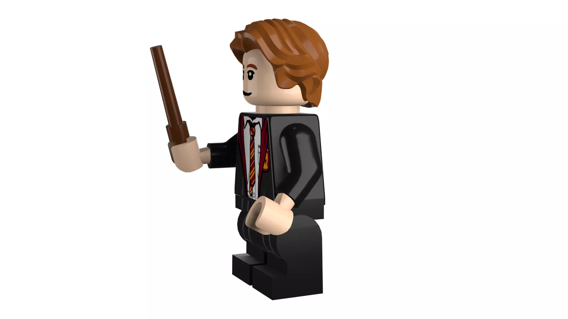 3D print minifigure - 71022-3 Ron Weasley 3D print model_75