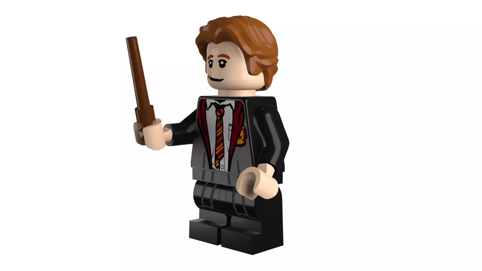 3D print minifigure - 71022-3 Ron Weasley 3D print model_80