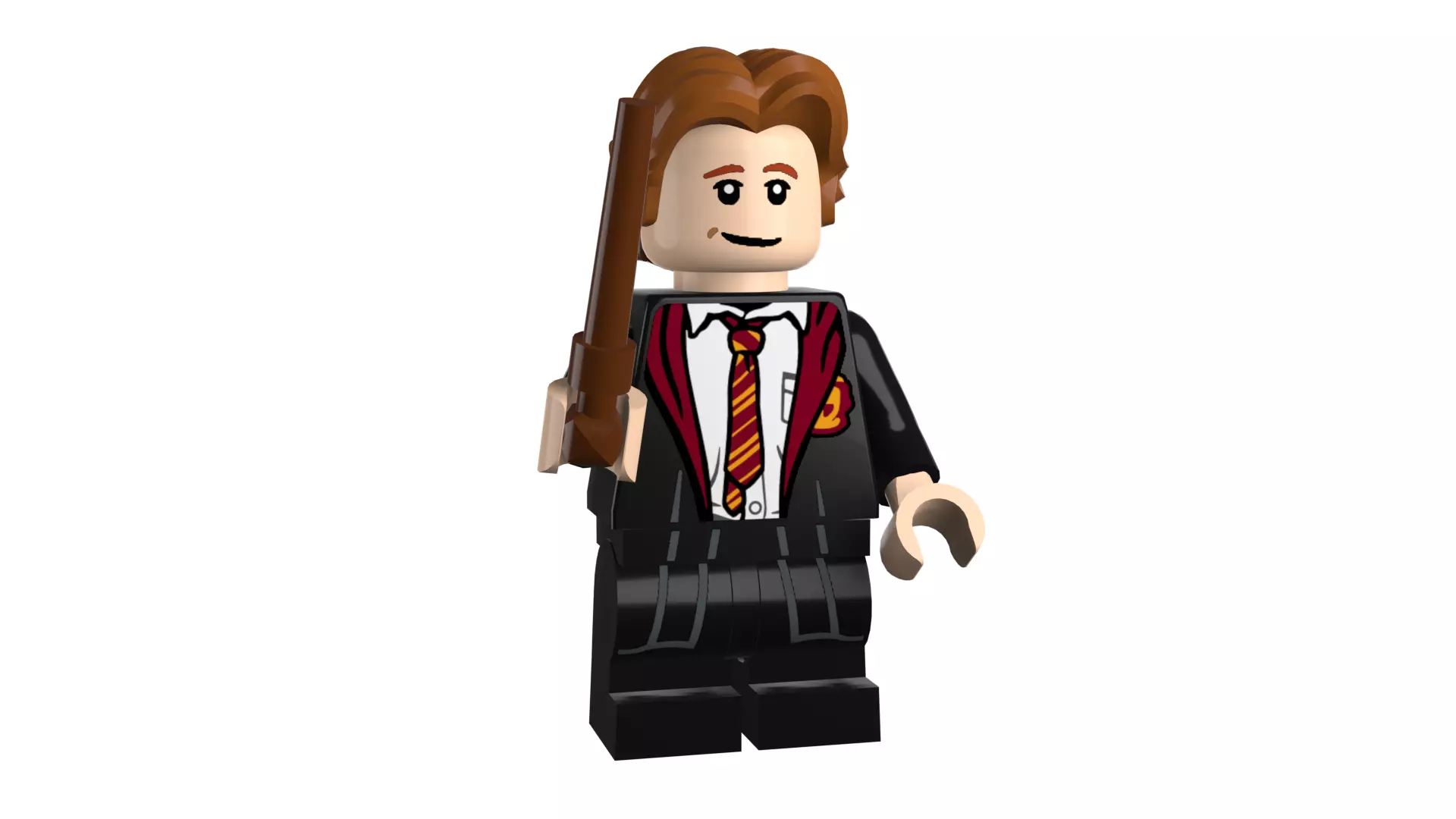 3D print minifigure - 71022-3 Ron Weasley 3D print model_10