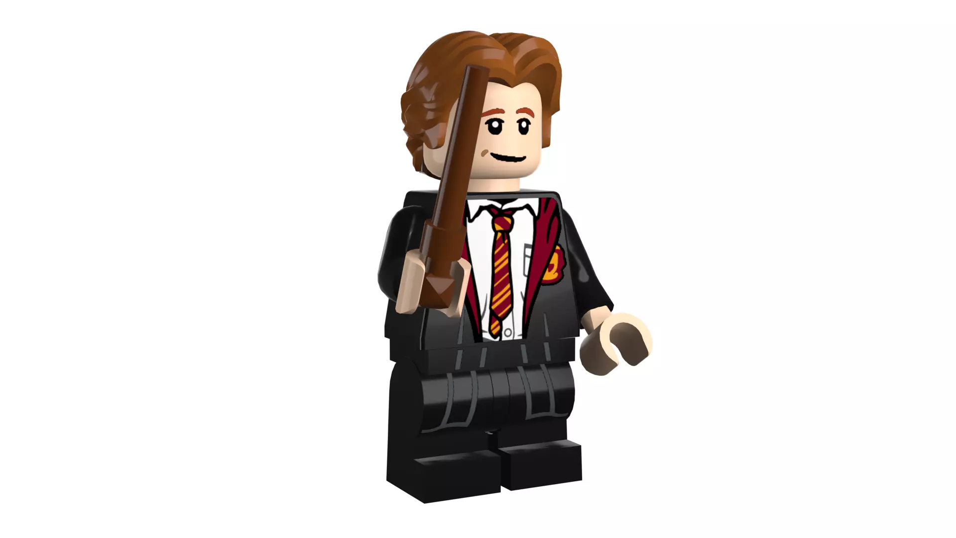 3D print minifigure - 71022-3 Ron Weasley 3D print model_13