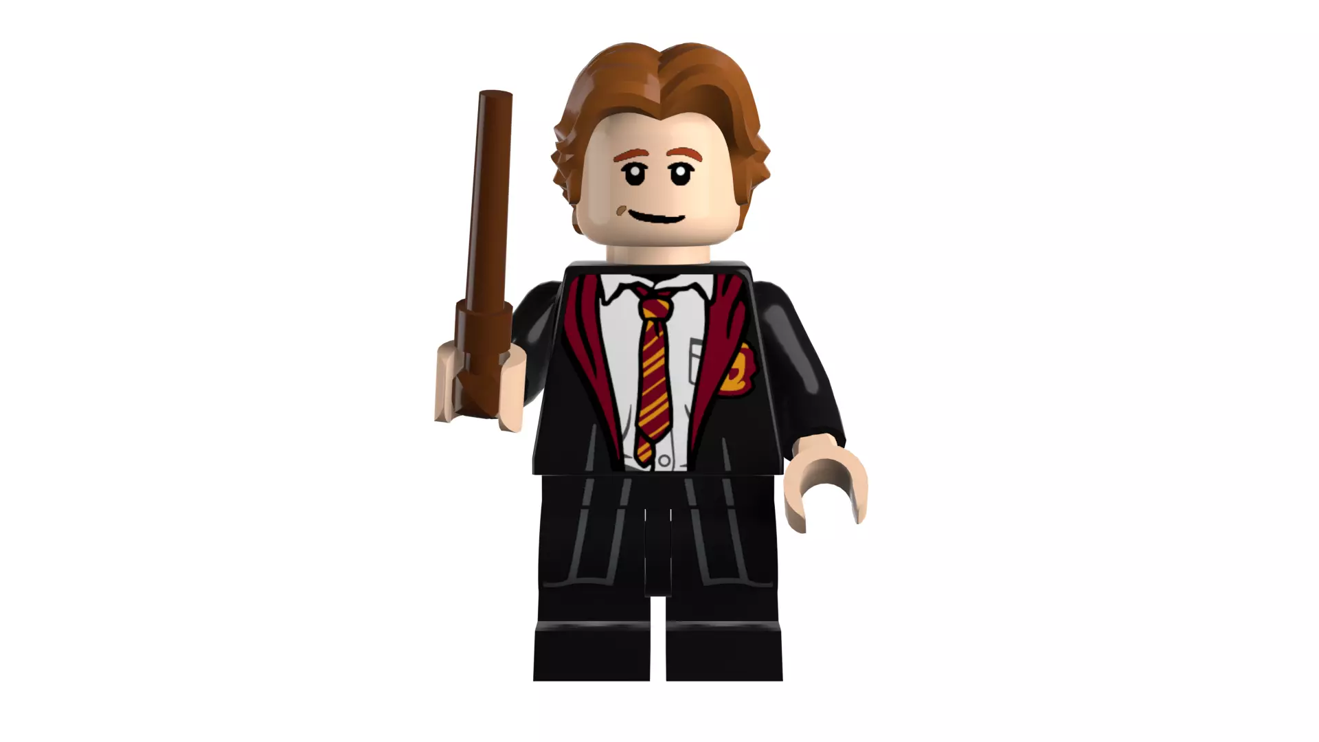3D print minifigure - 71022-3 Ron Weasley 3D print model_90