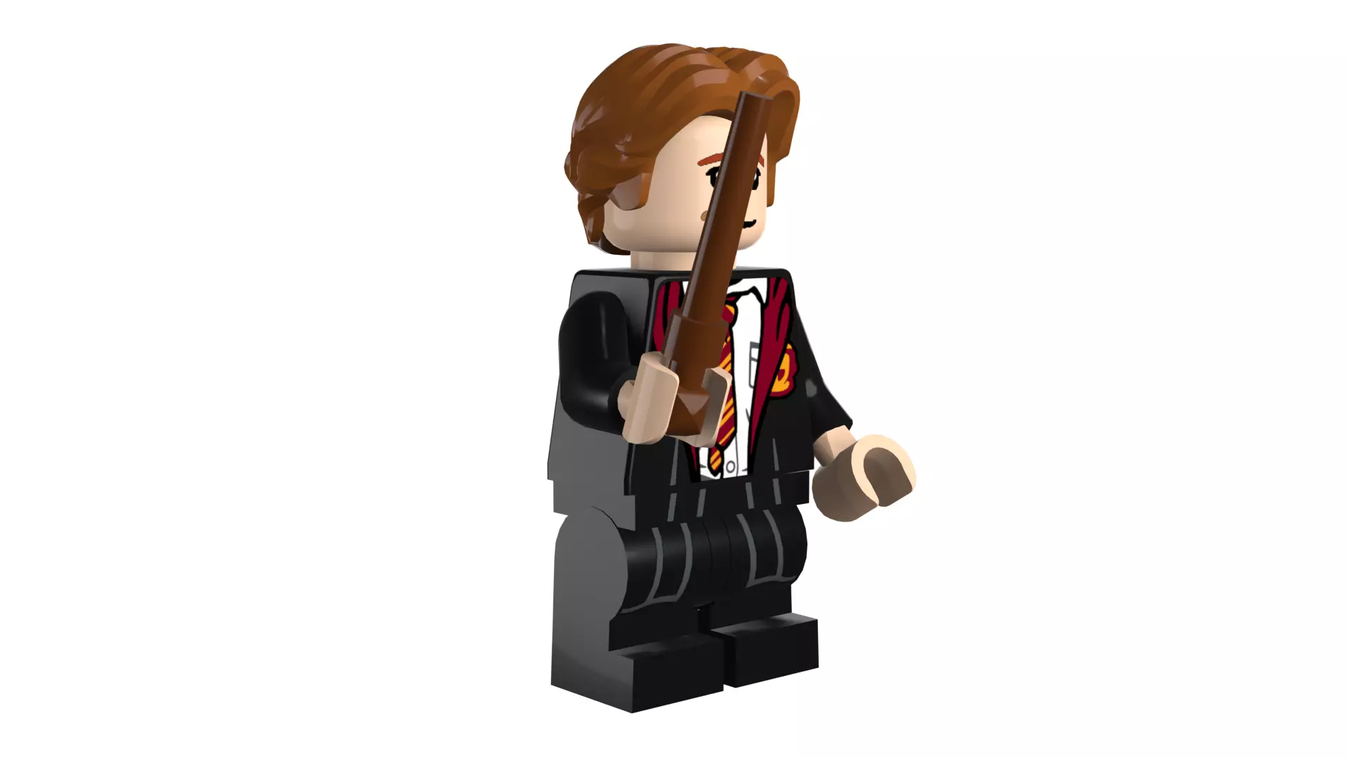 3D print minifigure - 71022-3 Ron Weasley 3D print model_16