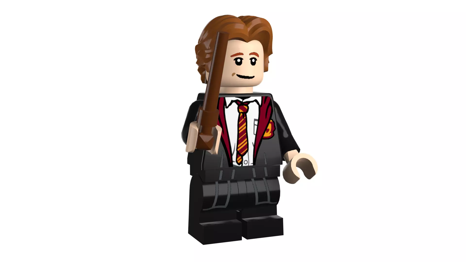3D print minifigure - 71022-3 Ron Weasley 3D print model_12