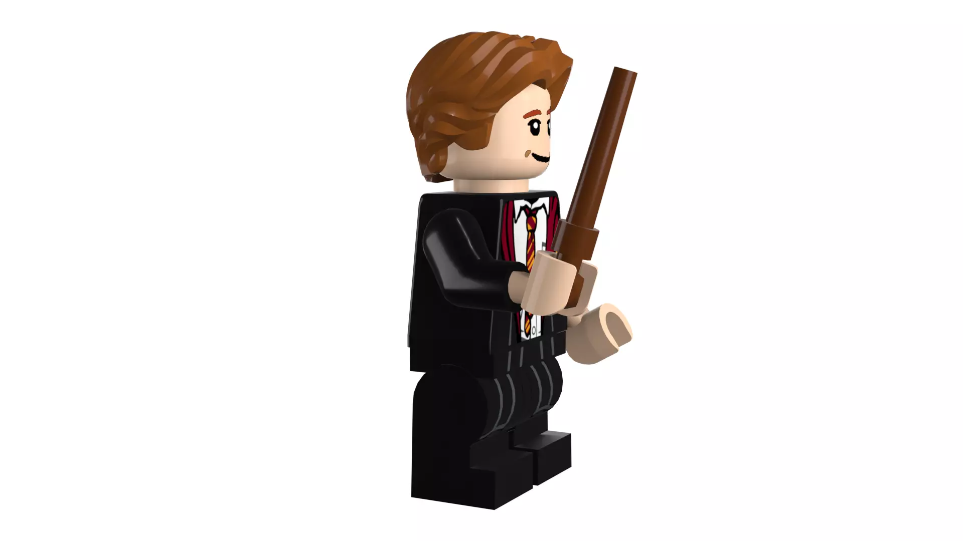 3D print minifigure - 71022-3 Ron Weasley 3D print model_21