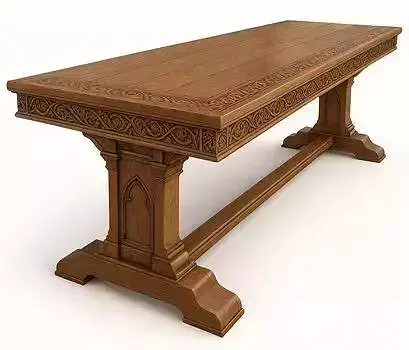 Table - Medieval 2 Printable