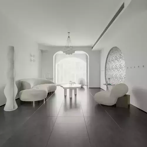 Modern living room dining room interior scenes 540