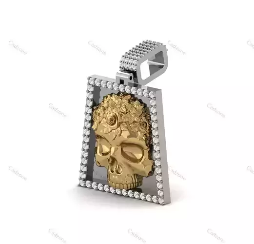 Skull Pendant-3D CAD Model