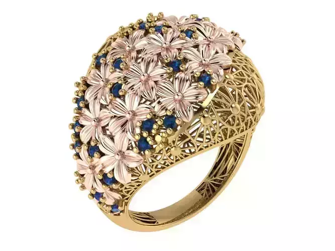 Ready Women Ring STL 3D Models 