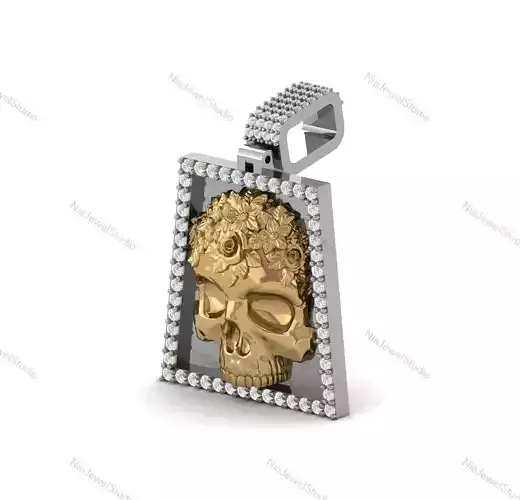 Skull Pendant-3D CAD Model