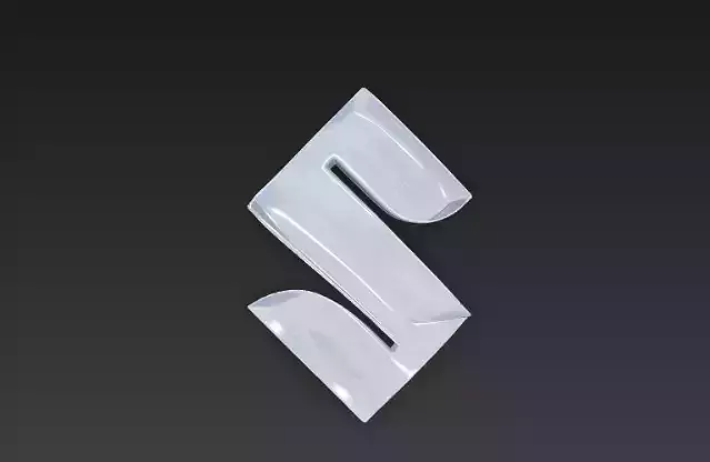 3D Suzuki Logo Model