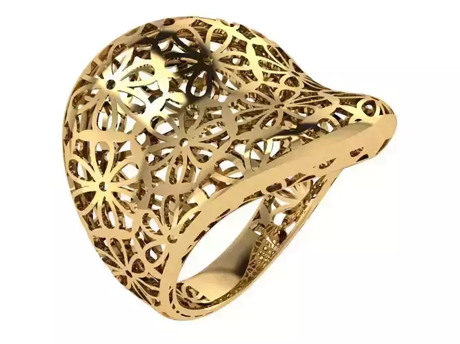 Ready Women Ring STL 3D Models 