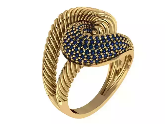 Ready Women Ring STL 3D Models 