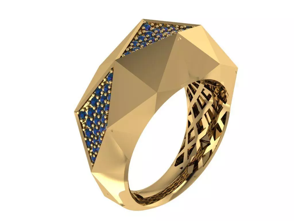 Ready Women Ring STL 3D Models 3D print model_0