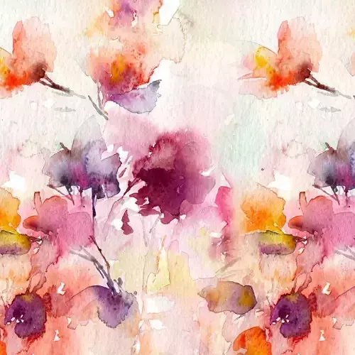 Watercolor Blossom Wash Wallpaper Texture