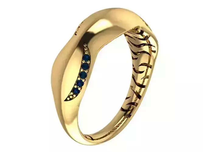 Ready Women Ring STL 3D Models 