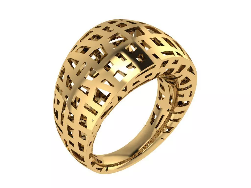 Ready Women Ring STL 3D Models  3D print model_0