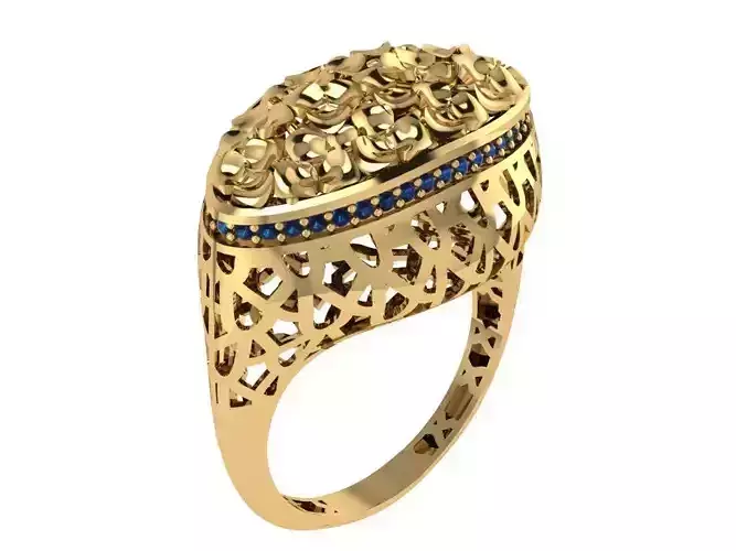 Ready Women Ring STL 3D Models 