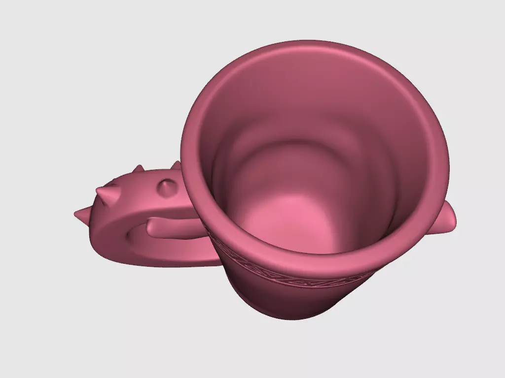 Orc mug Aarda face  3D model_5