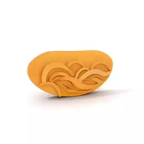 Wave Wood Decor model pack