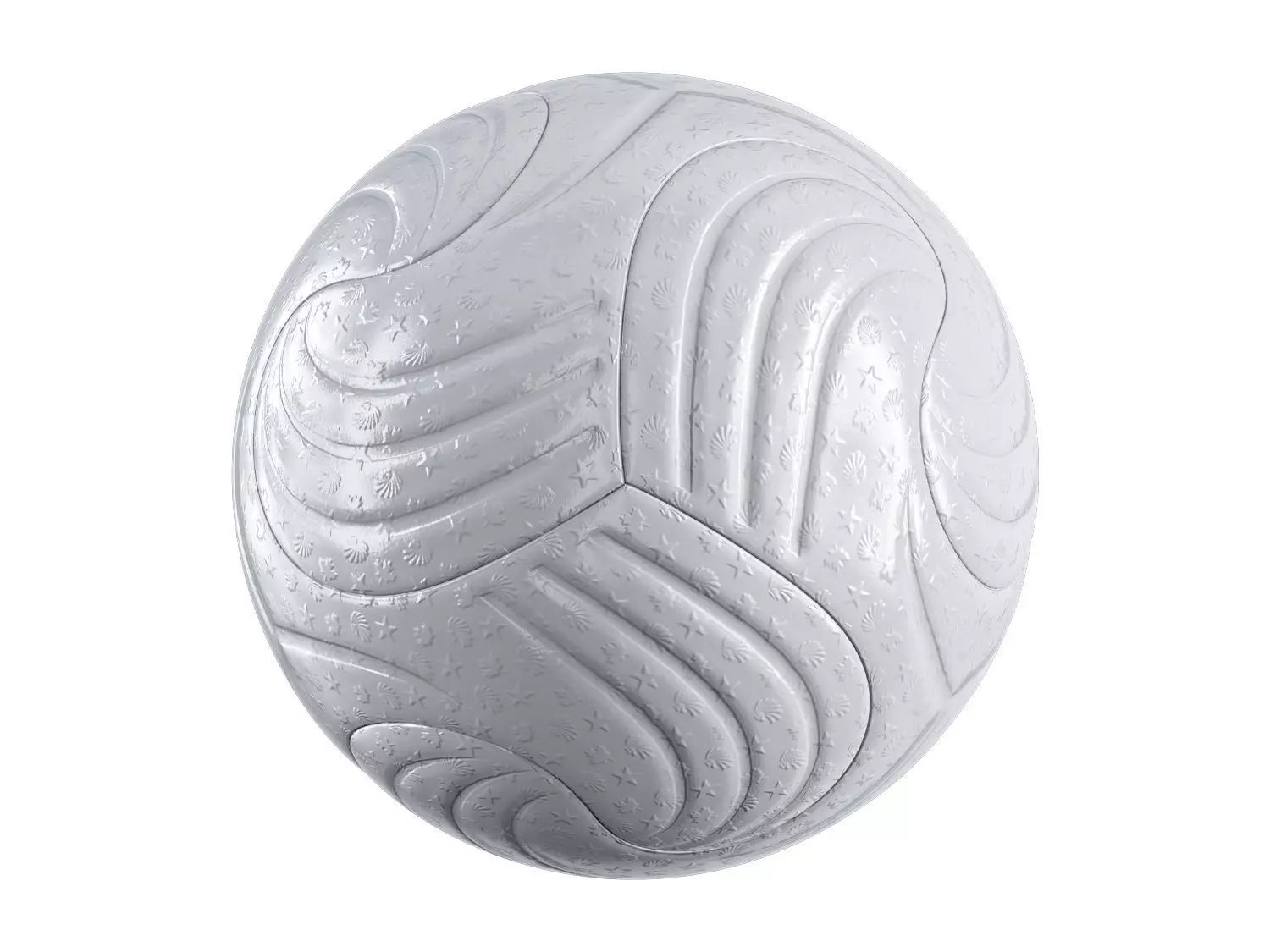 Adidas Trionda Ball World Cup 2026 Low-poly 3D model Low-poly 3D model_11
