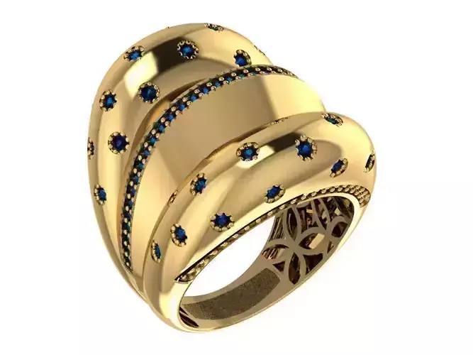 Ready Women Ring STL 3D Models 