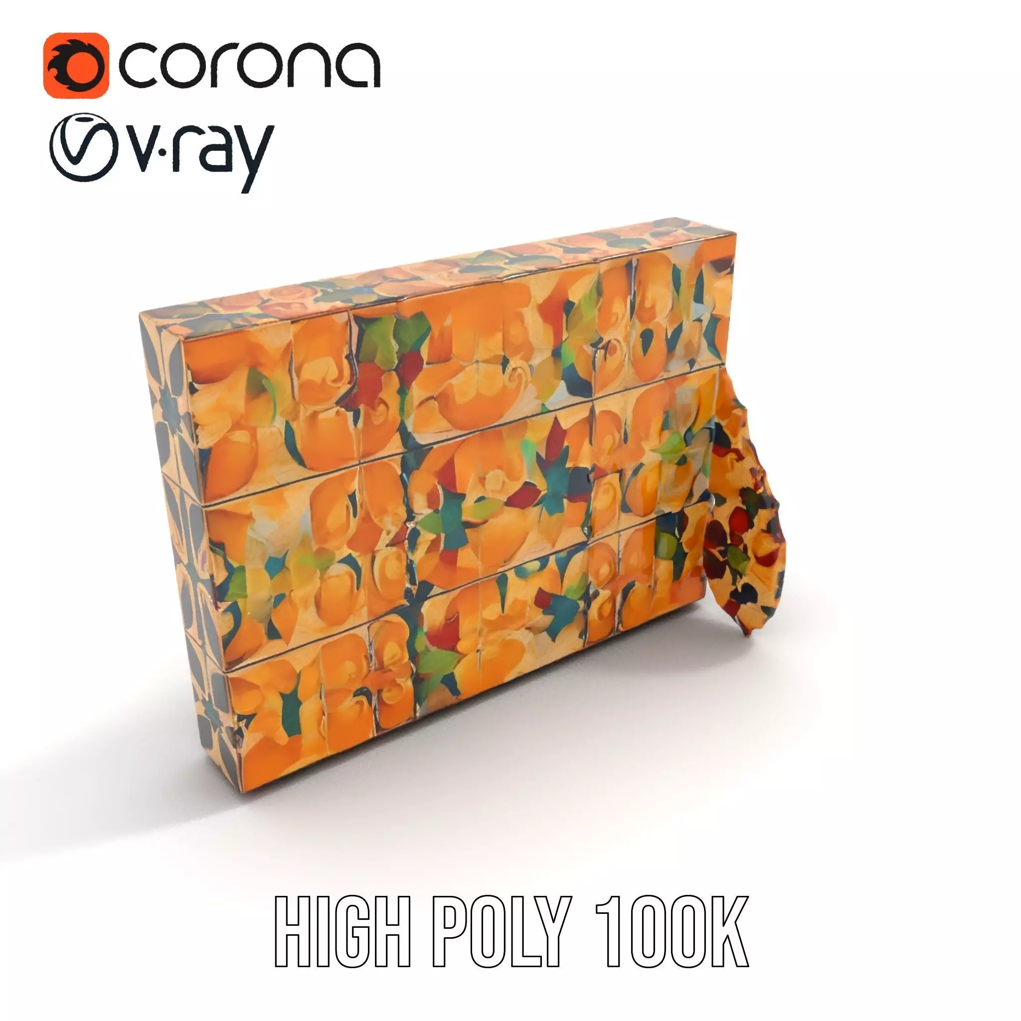 Ornate Ceramic Tile model pack Texture_24