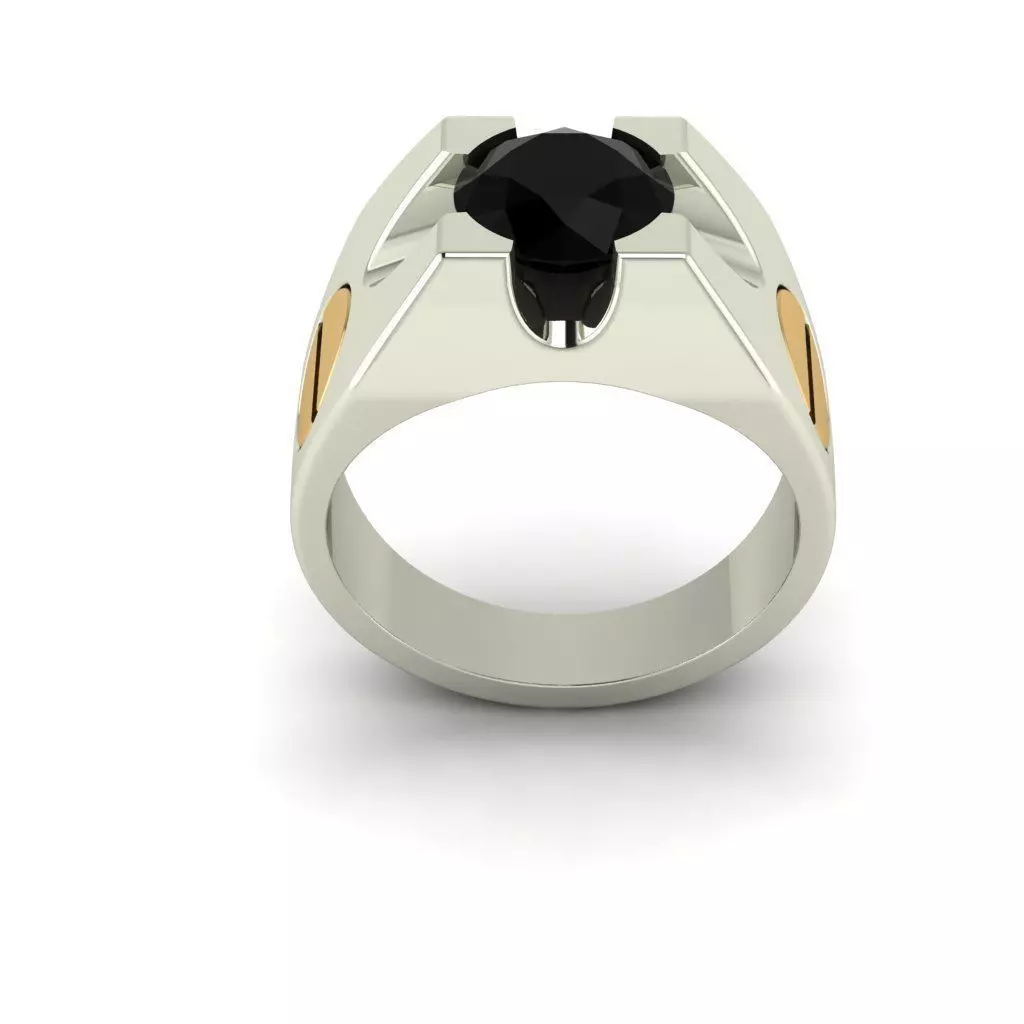 Men ring 3 3D print model_0