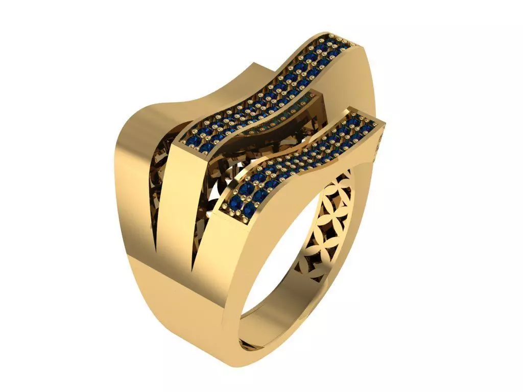 Ready Women Ring STL 3D Models 3D print model_0