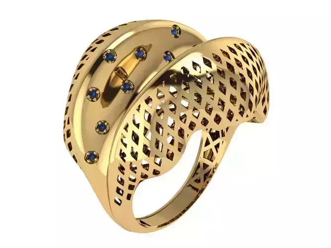 Ready Women Ring STL 3D Models 