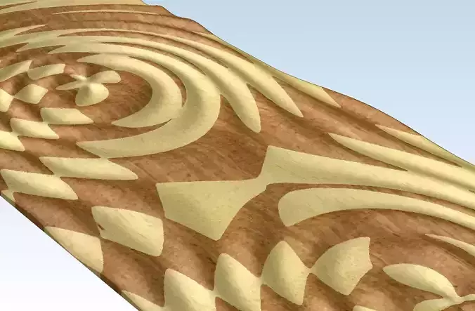 Relief panel for Artcam Voratinkliai