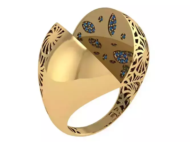Ready Women Ring STL 3D Models 