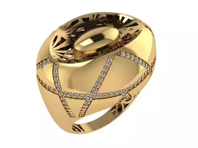 Ready Women Ring STL 3D Models 