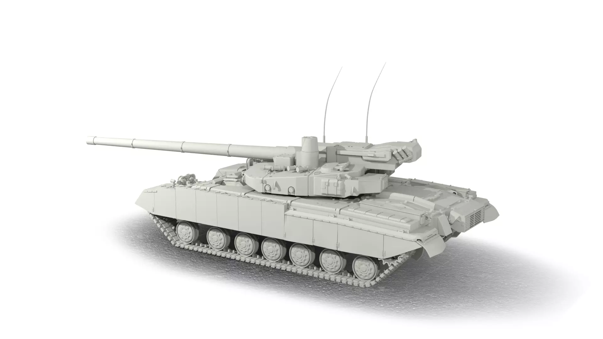 Object 490A Rebel 3D print model_2
