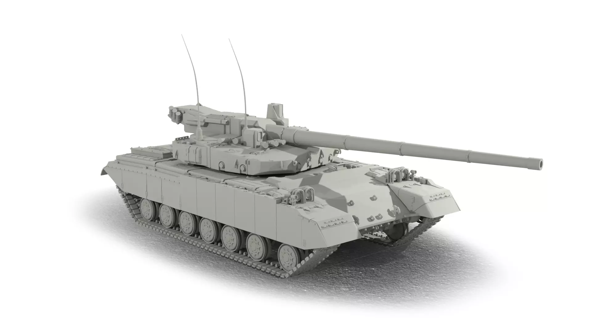 Object 490A Rebel 3D print model_7