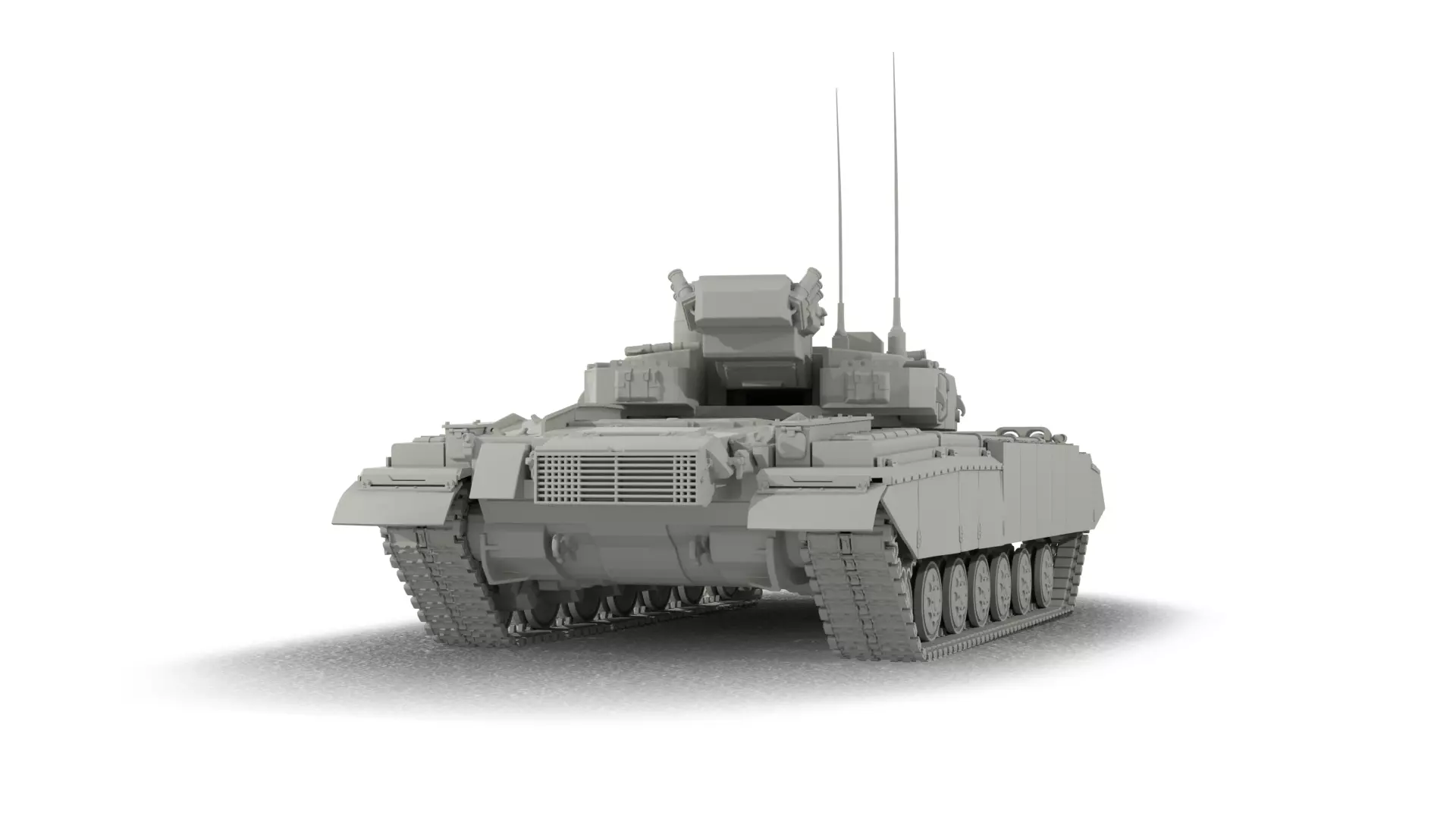 Object 490A Rebel 3D print model_6