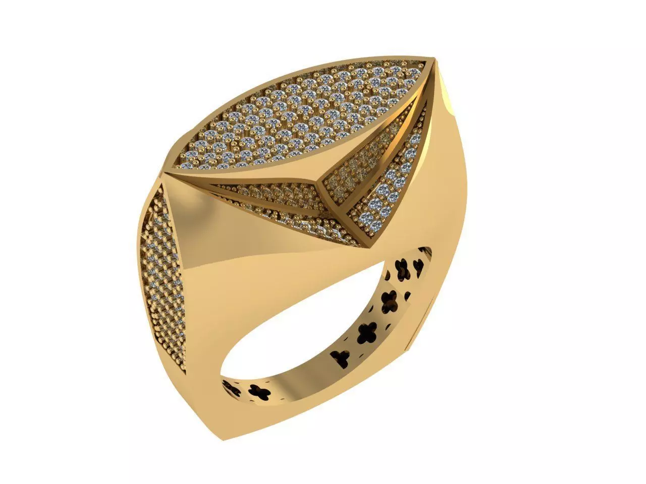 Ready Women Ring STL 3D Models  3D print model_0