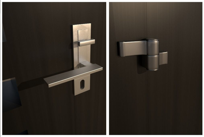Doors - modern - 3 models 3D model