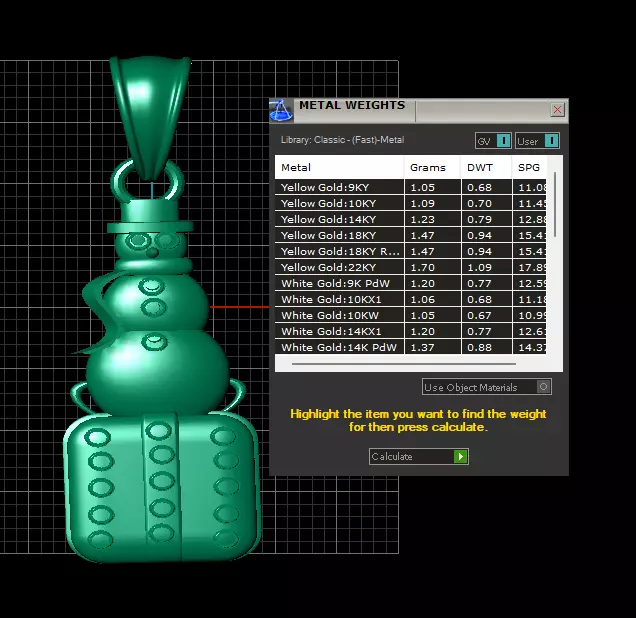 Snow man Pendant  3D Printable Model 3D print model_6