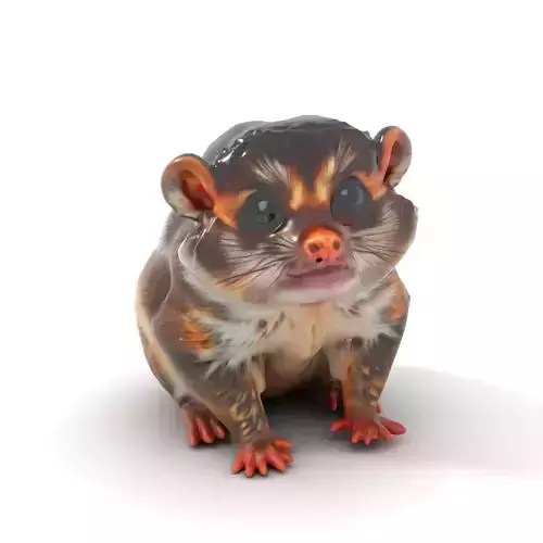 Adorable Squirrel Creature model pack Low-poly 3D model